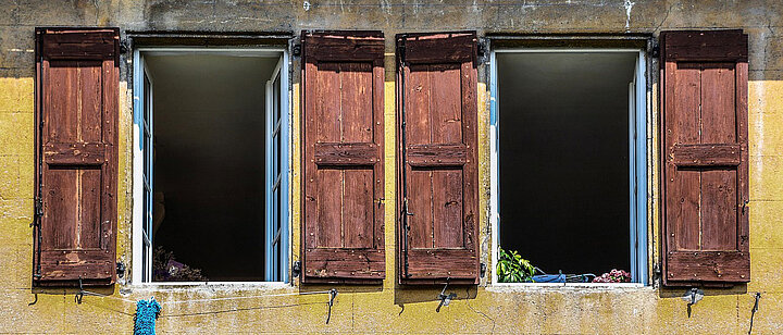 Offene Fenster