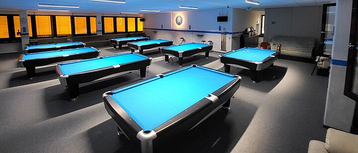 Räume des Billard Union Kassel 2000 e.V.